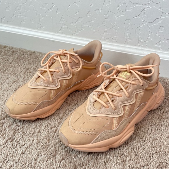 Adidas Ozweego 'Glow Orange' FZ1962 Casual Lace-Up Chunky Sneaker Shoes - Picture 3 of 15